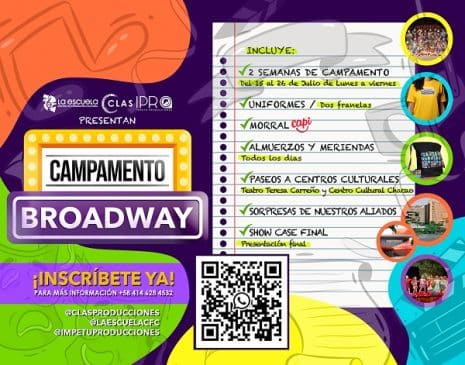 CAMPAMENTO BROADWAY